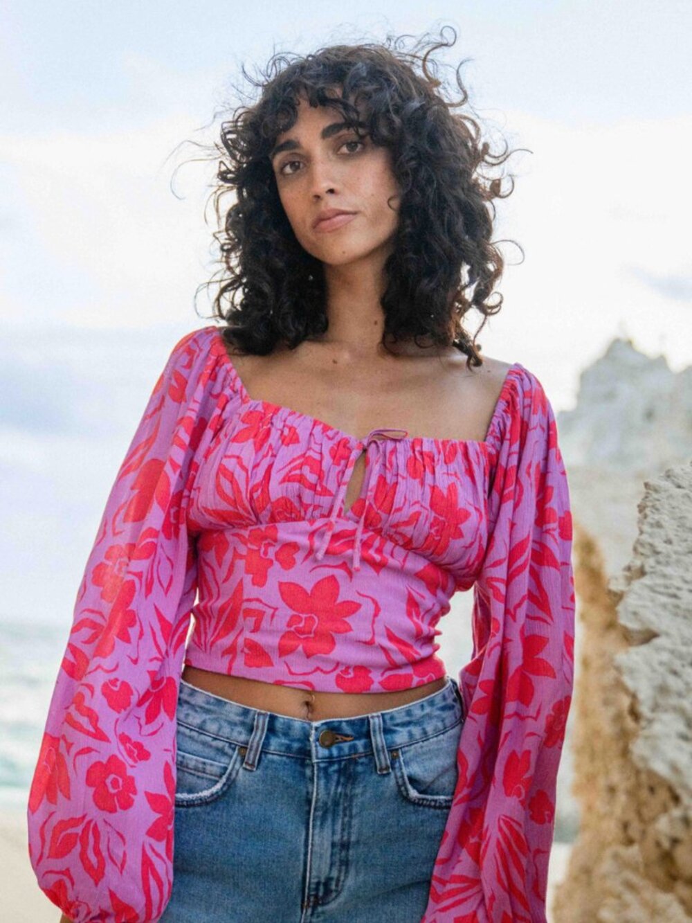 Billabong On Your Mind Crop Top.